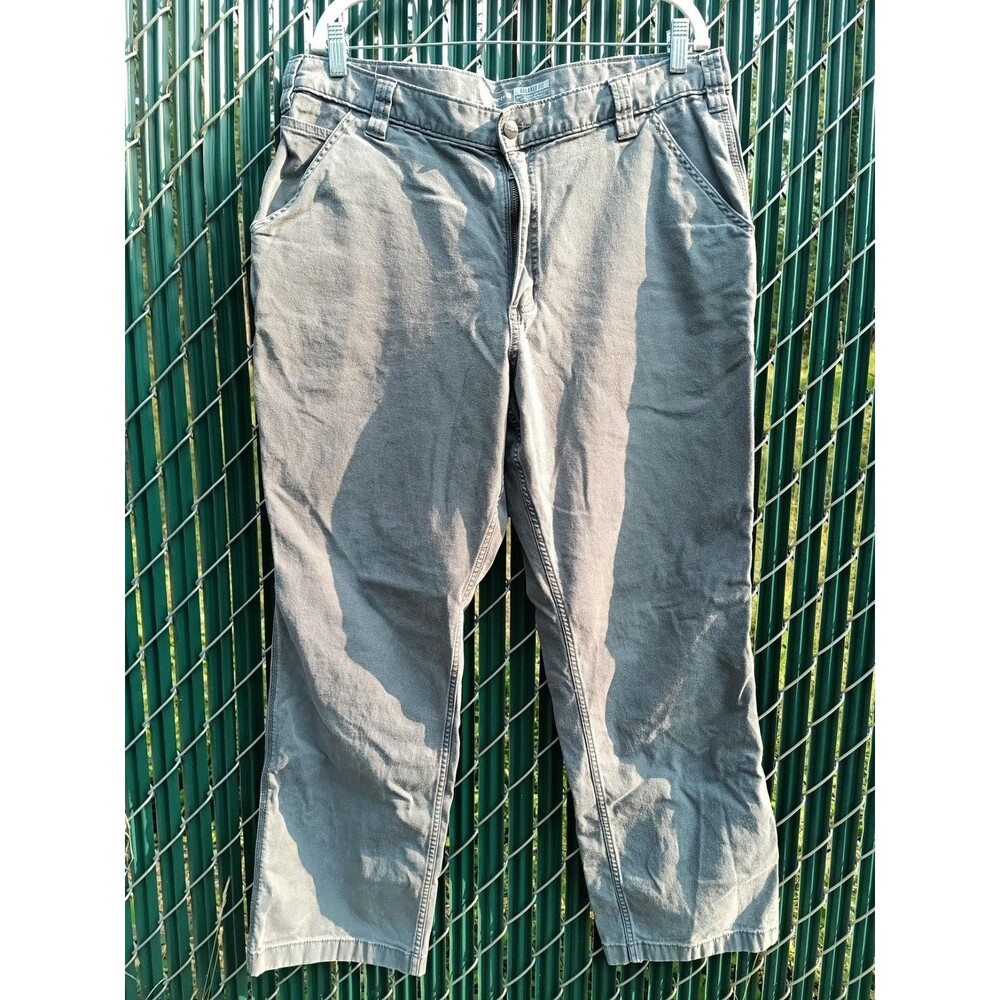Carhartt Relaxed Fit Utility Work Pants Gray Men's 38x32